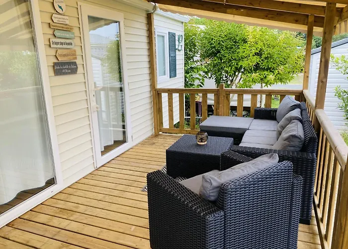 Evasion Oceanique : Mobil-Home Dans Un Camping 4* A 50M De L\'Ocean